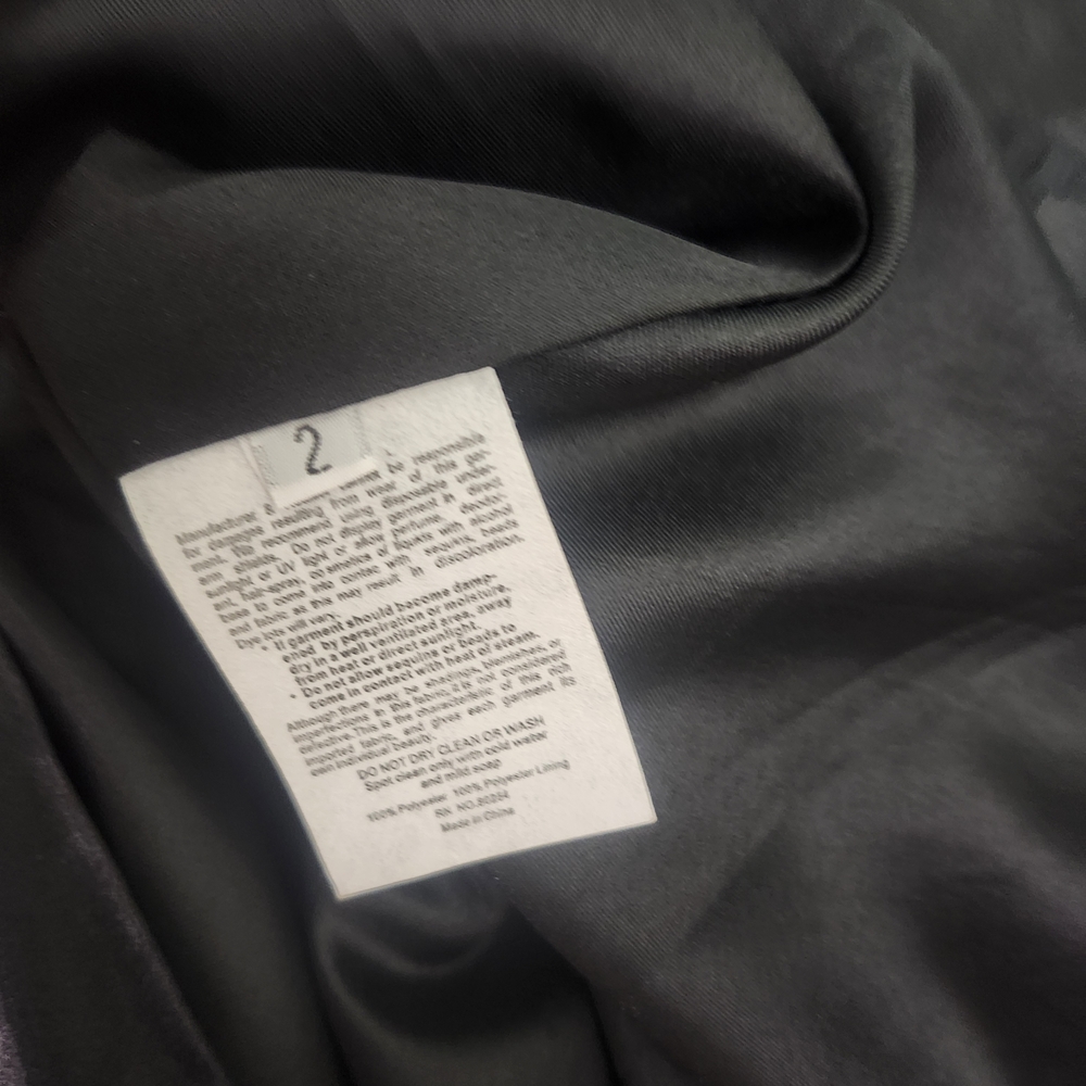 Alyce Paris Elegant Strapless Charcoal Dress - Picture 11 of 11